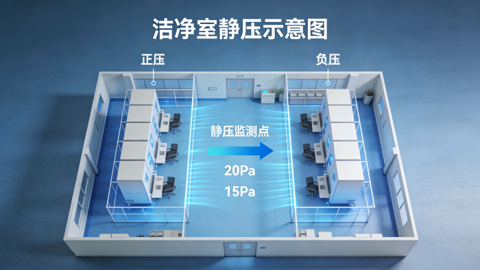 洁净室静压差