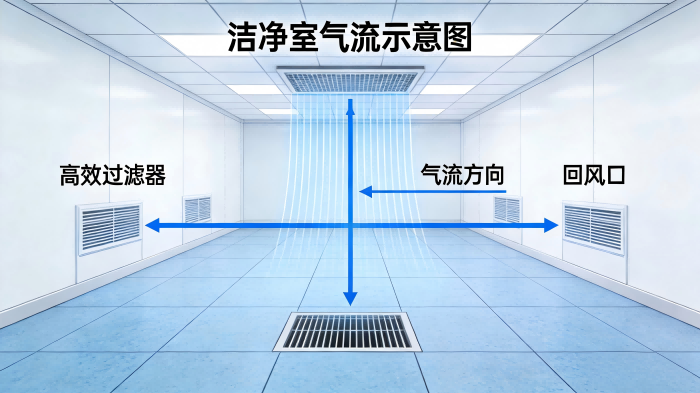 洁净室气流
