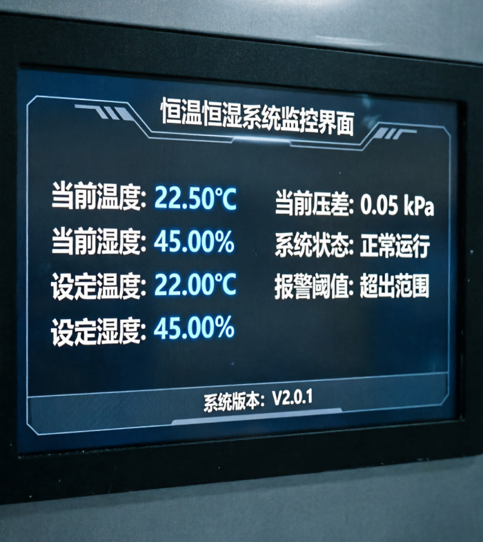 恒辉净化恒温恒湿系统